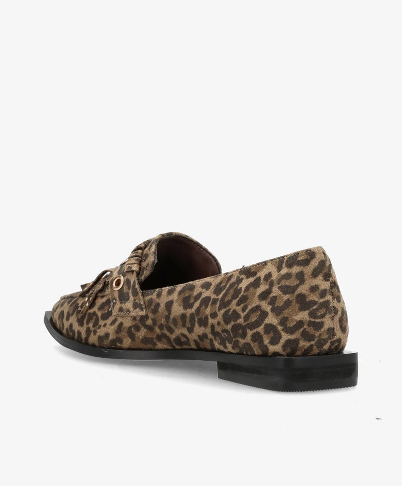Shoecobay - Leopard Vegan ruskind - sko - Dame