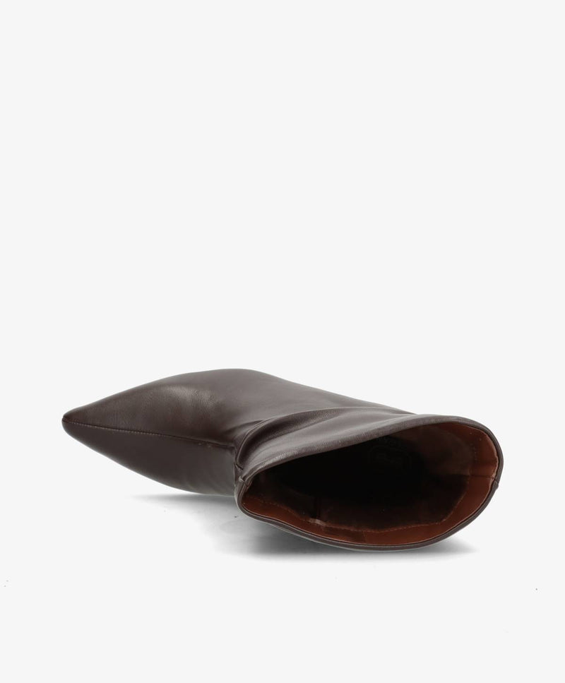 KENZA - Mørkebrun Vegan - støvle - Dame