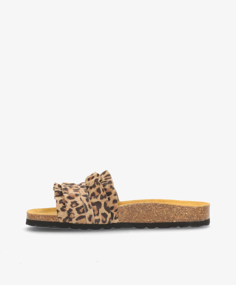 ATLAS - Leopard ruskind - Sliders Dame