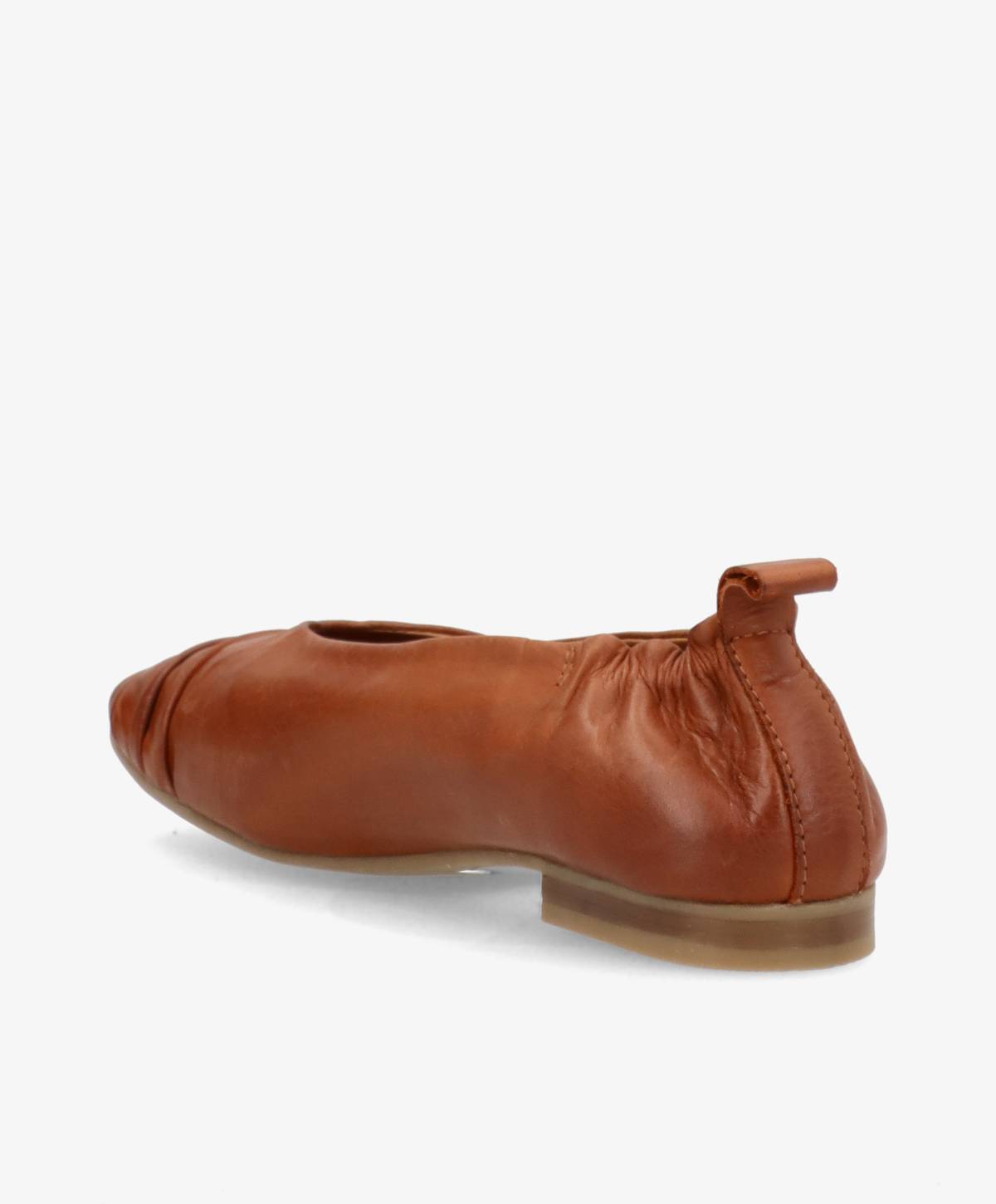 AZURA - Mellembrun læder - Ballerina Dame