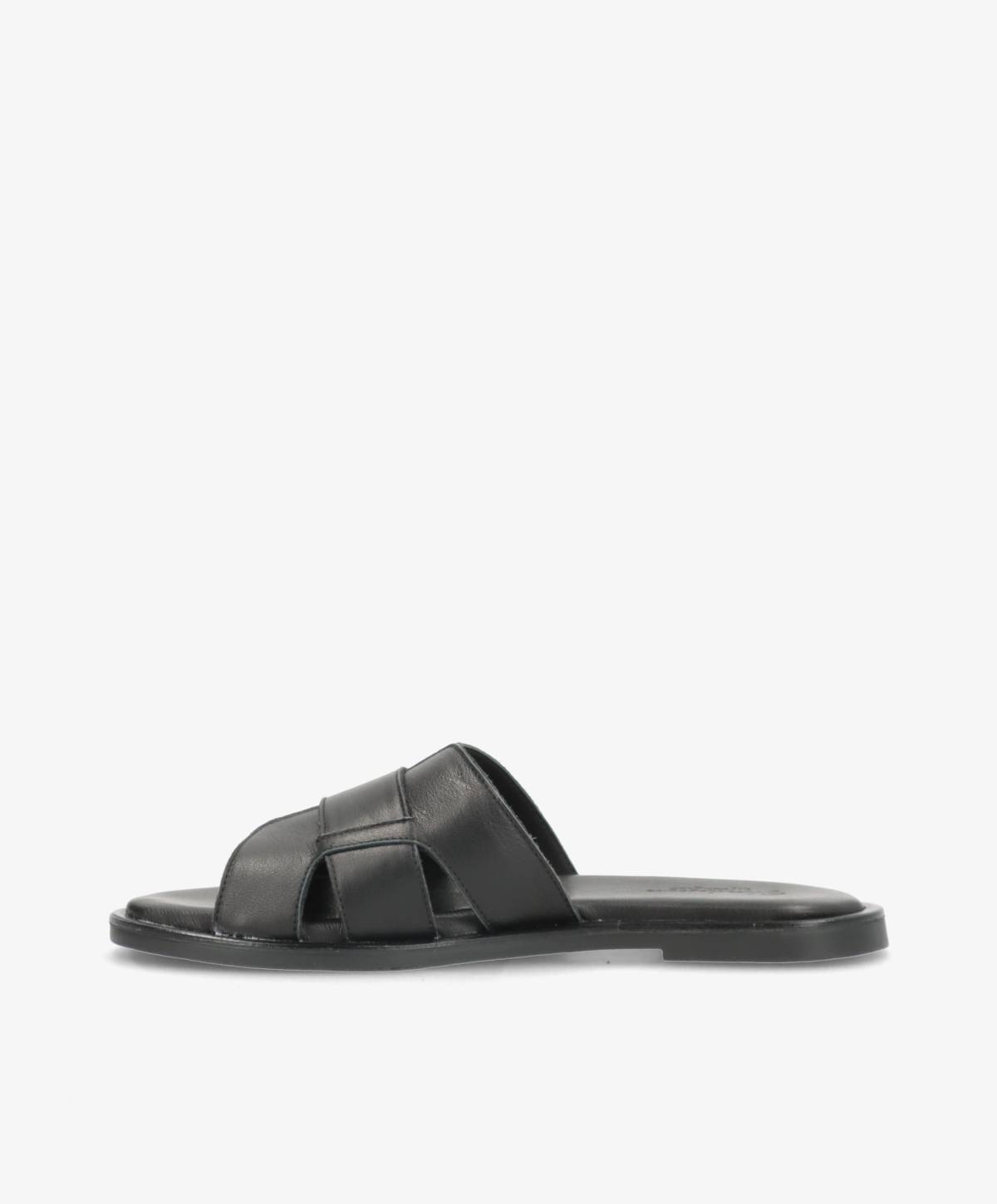 BALOU - Sort læder - Sliders Dame