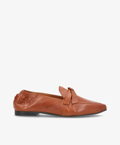 LUMIÉ - Mellembrun læder - Loafers Dame