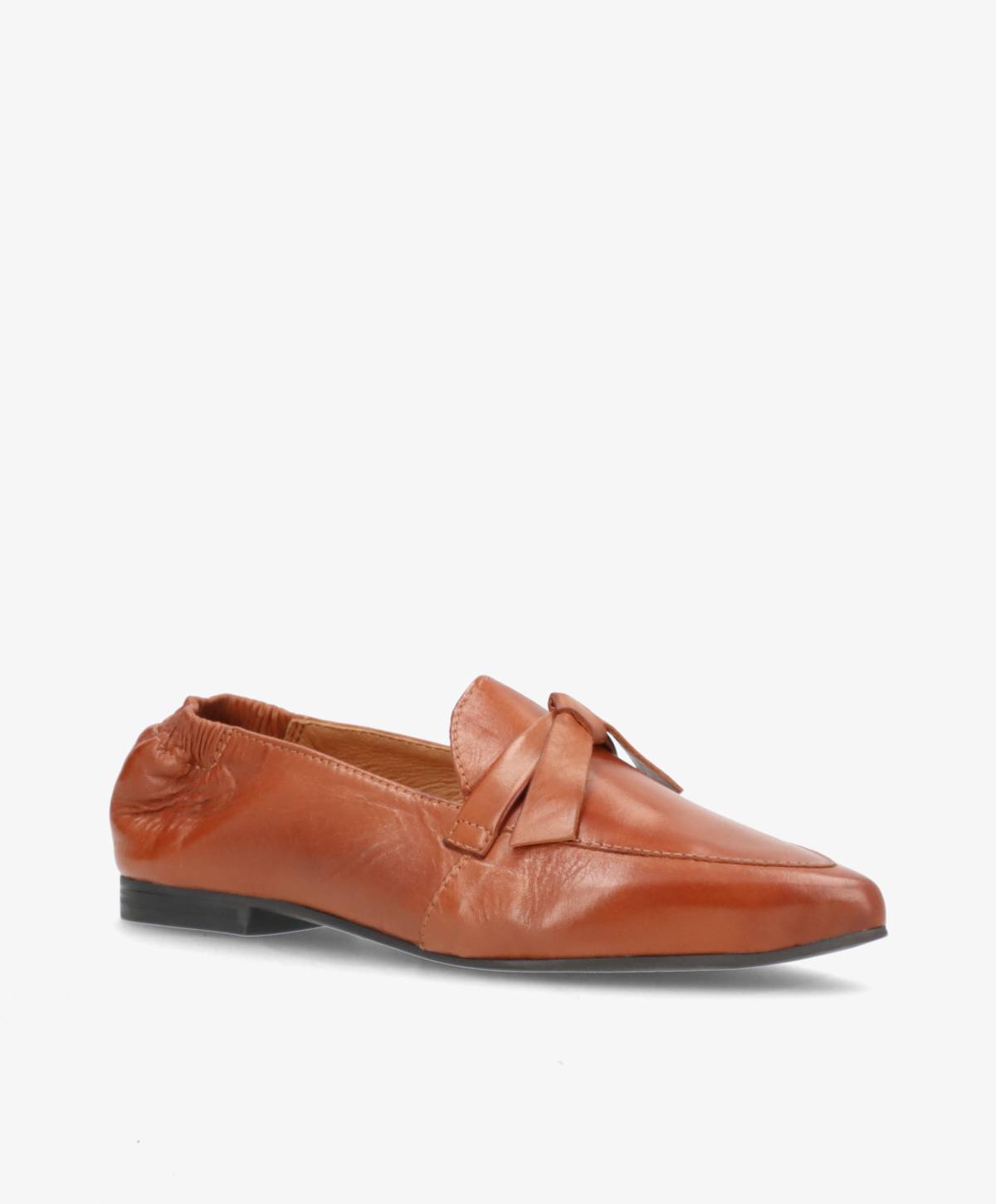 LUMIÉ - Mellembrun læder - Loafers Dame