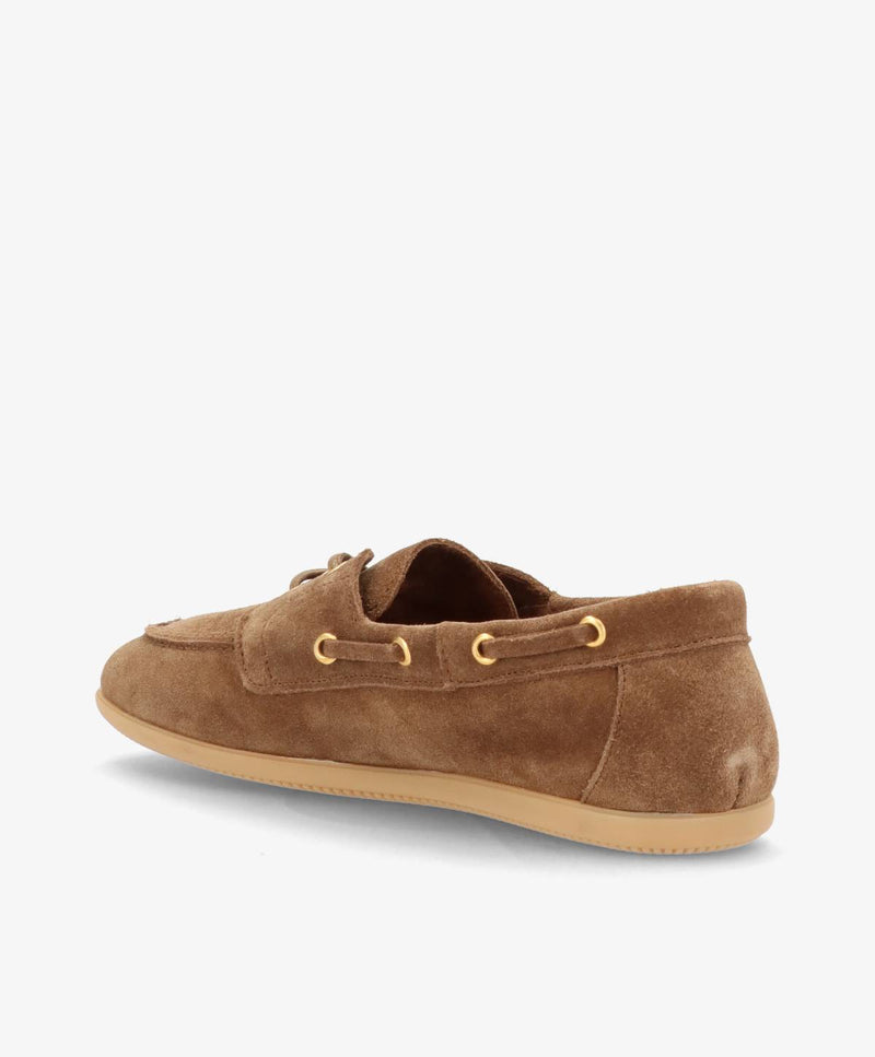 CORE S - Mørkebrun ruskind - Sejlersko Dame