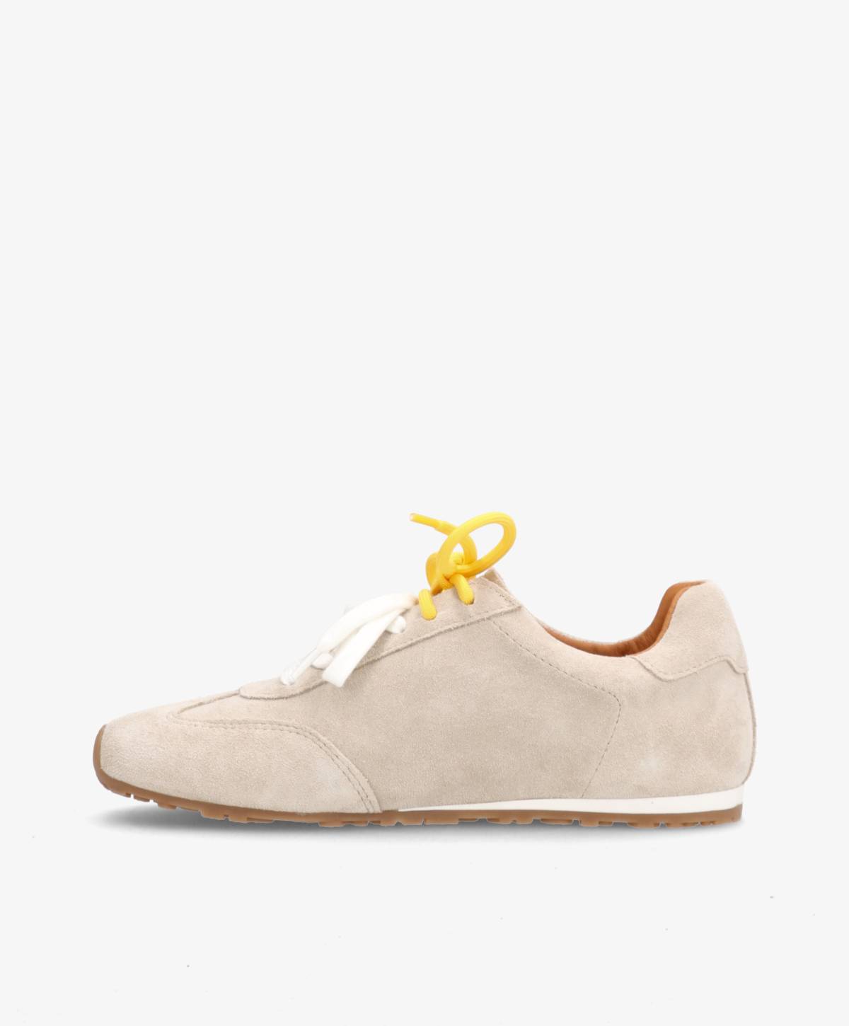 LEVEL S - Beige ruskind - Sneakers low Dame