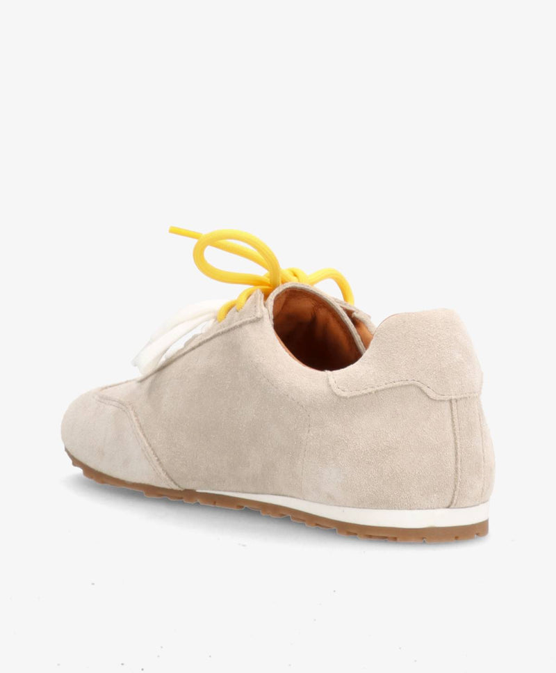 LEVEL S - Beige ruskind - Sneakers low Dame