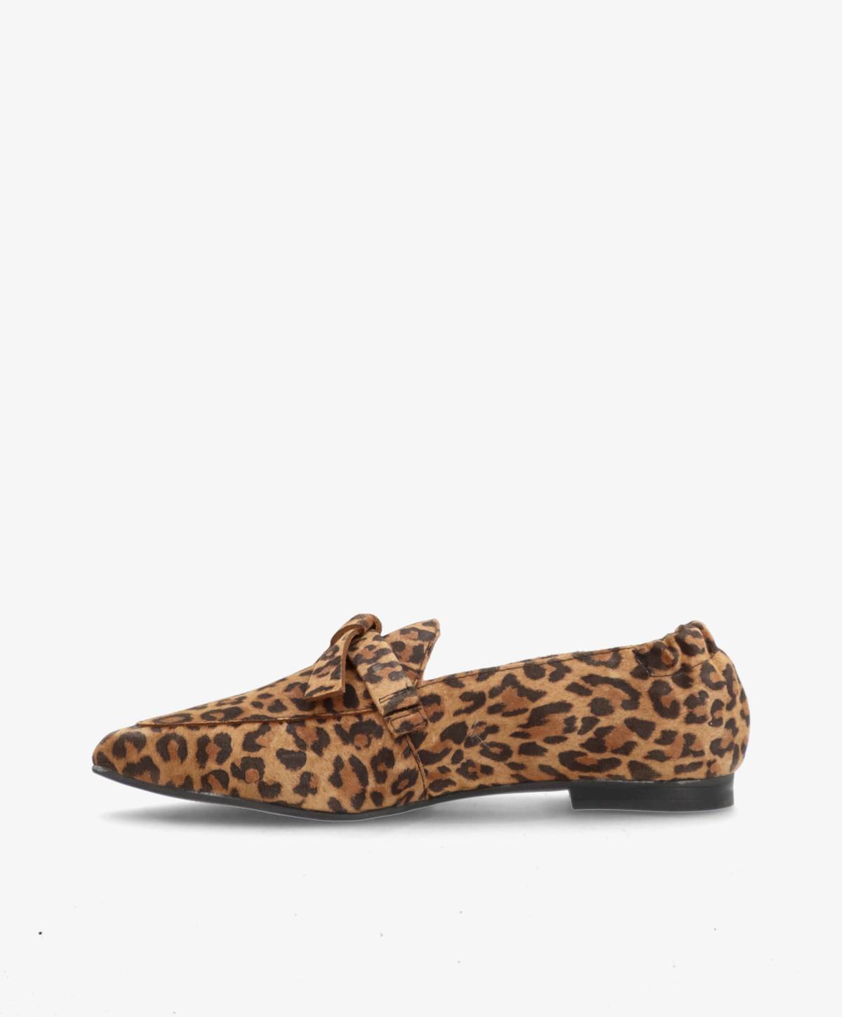 LUMIÉ S - Leopard ruskind - Loafers med spids Dame