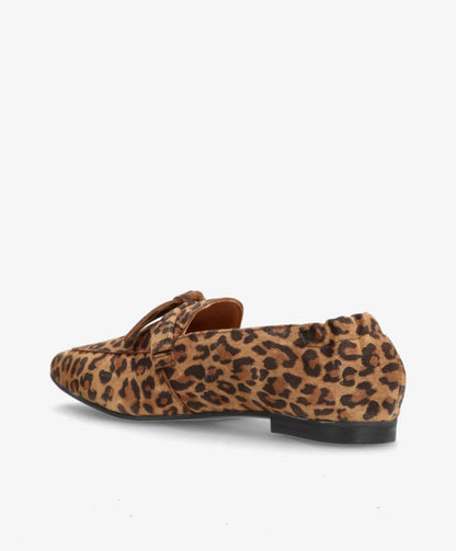 LUMIÉ S - Leopard ruskind - Loafers med spids Dame