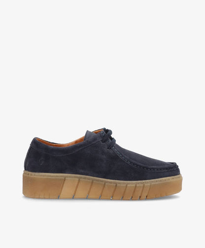 MOOVED MOC S - Blå ruskind -  Dame