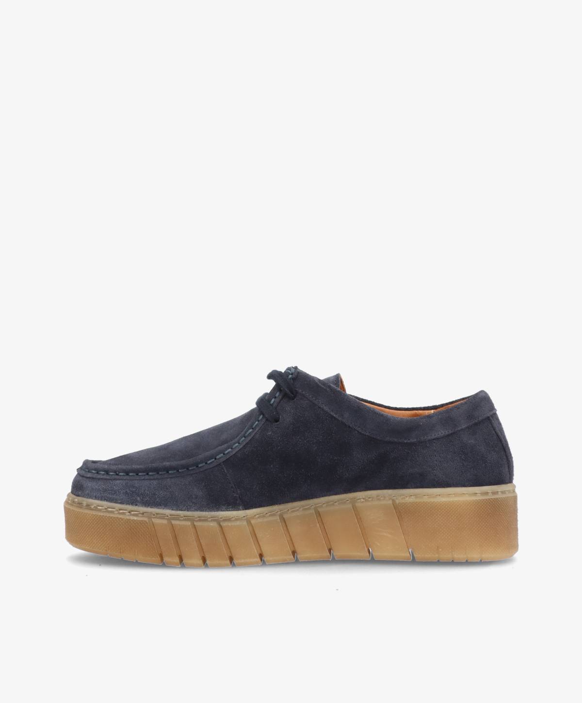MOOVED MOC S - Blå ruskind -  Dame