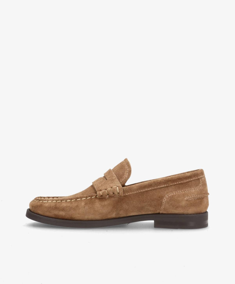 SOLVEJ S - Camel ruskind - Loafers Dame