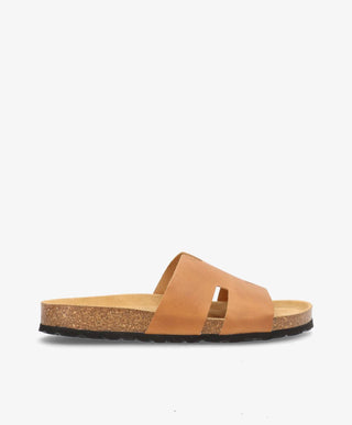 TRITON SP - Camel sprinter læder - Sliders Dame