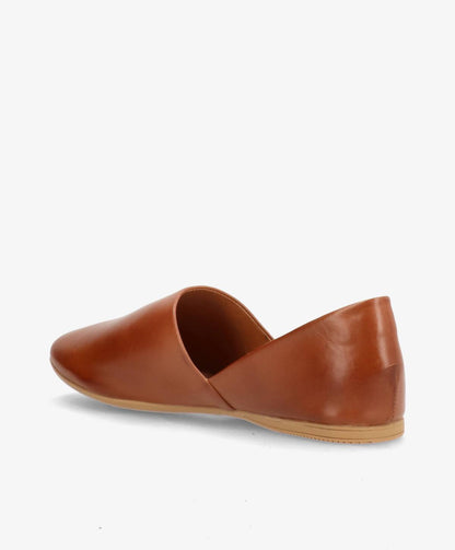 VAYA - Mellembrun læder - Ballerina Dame