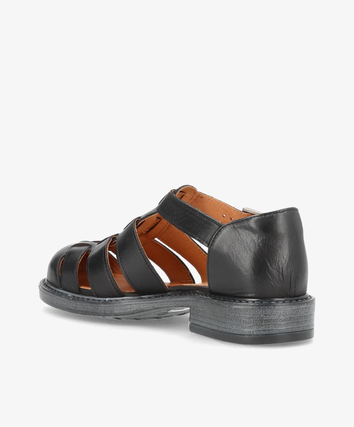 VELMA - Sort læder -  Dame