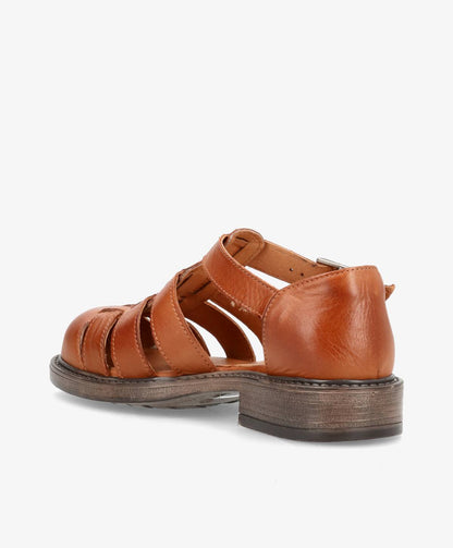 VELMA - Mellembrun læder -  Dame