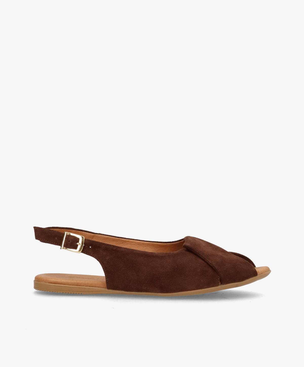 VIDA S - Brun ruskind - Slingback Dame