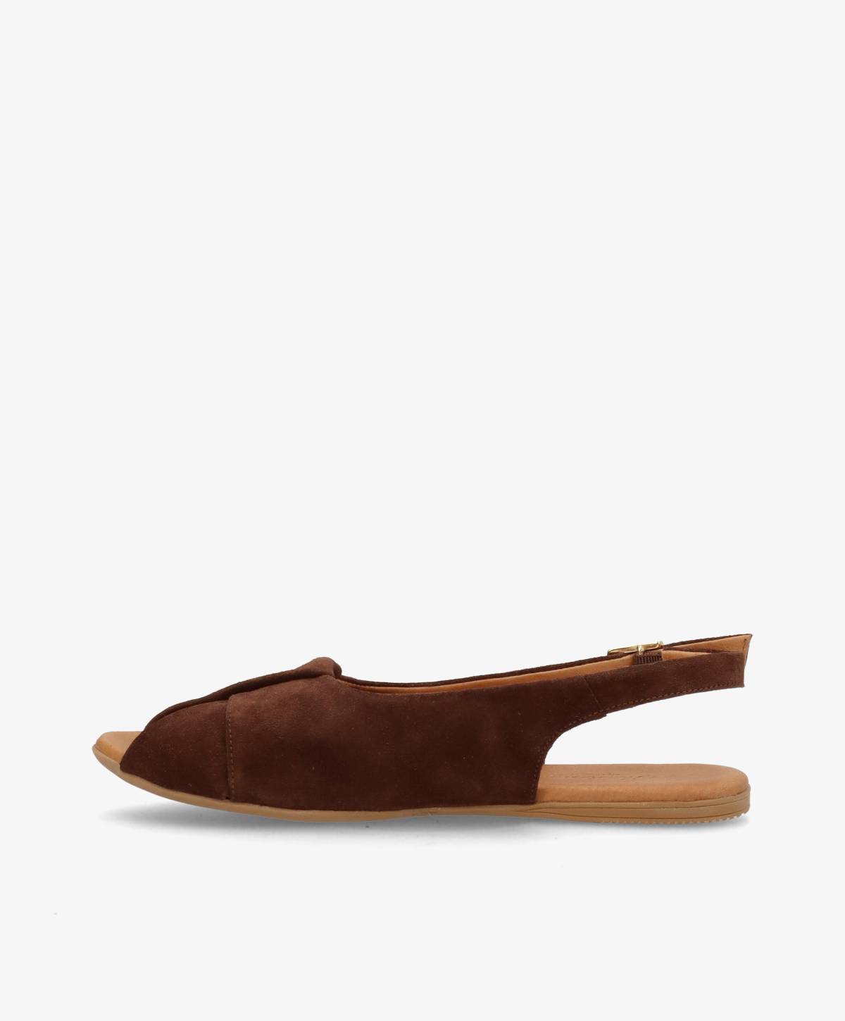VIDA S - Brun ruskind - Slingback Dame