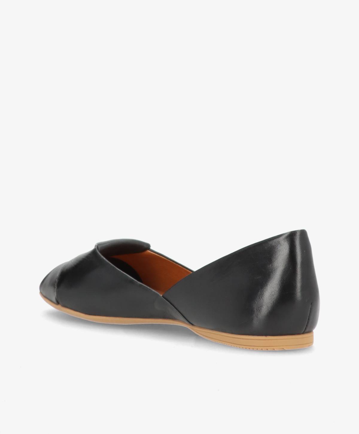 VIVA - Sort læder - Ballerina Dame