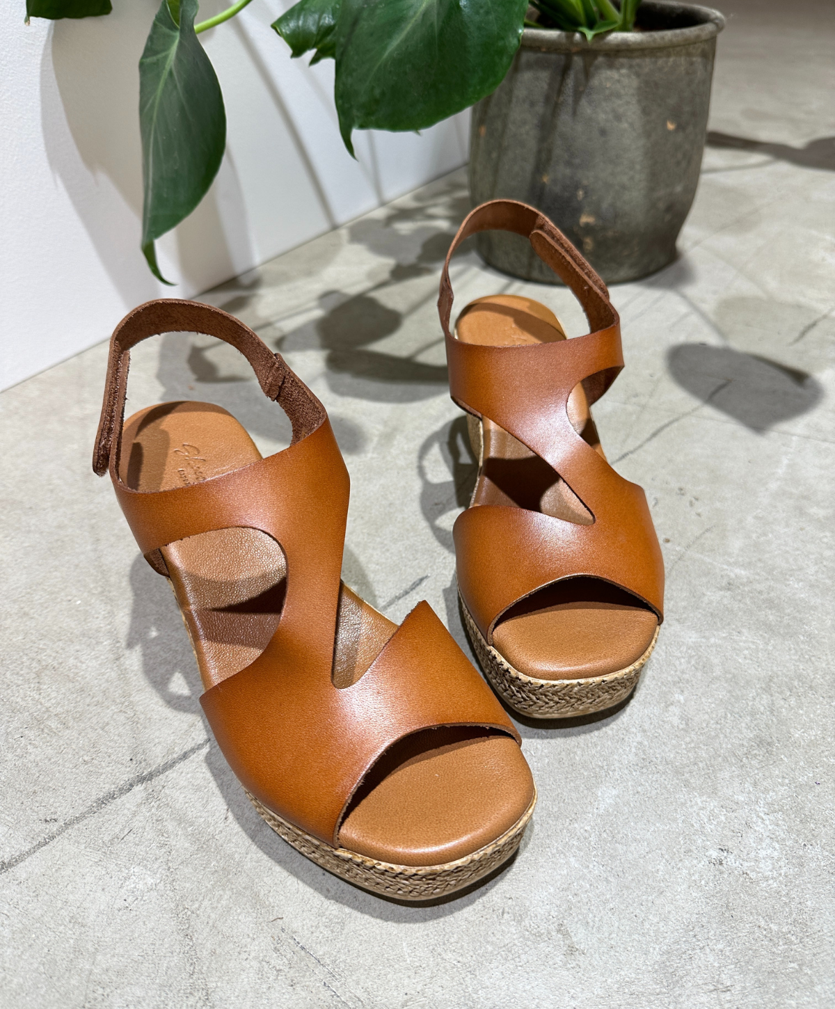 GUNILLA - Sandal - Lys Brun