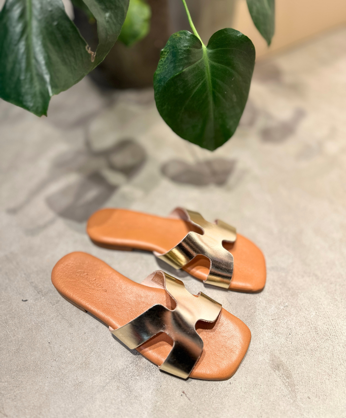 VIBELLA L sandal - Guld – Shoes