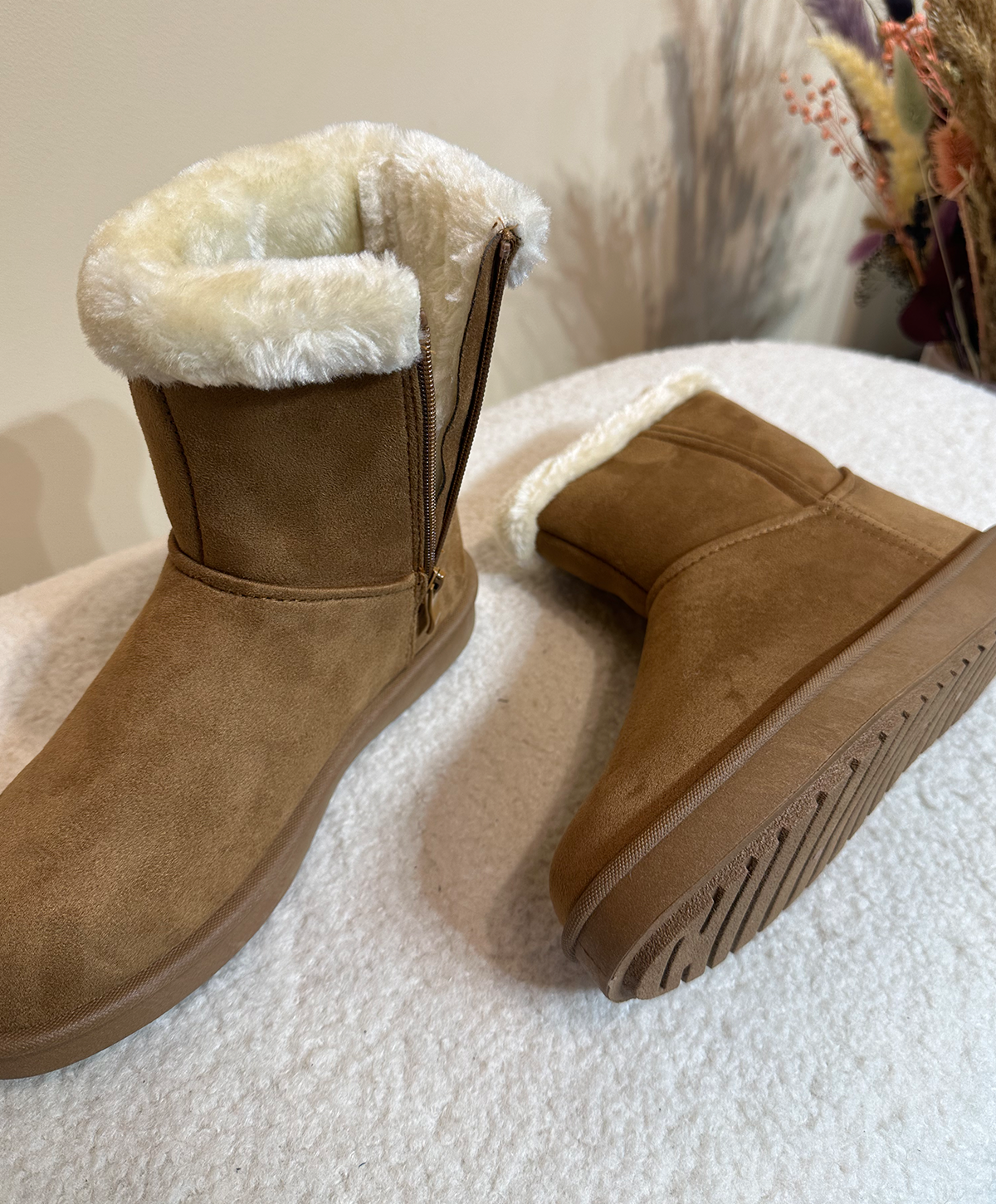Mysterium mangel At håndtere Footzone - Dame Bamsestøvle - Camel – Havanna Shoes